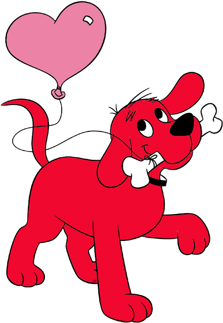 Clifford Balloon Love PNG