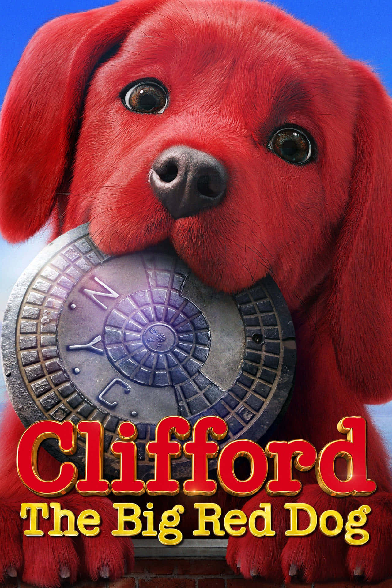 Derliebenswerte Clifford Der Große Rote Hund, Der Überall Lächeln Bringt.