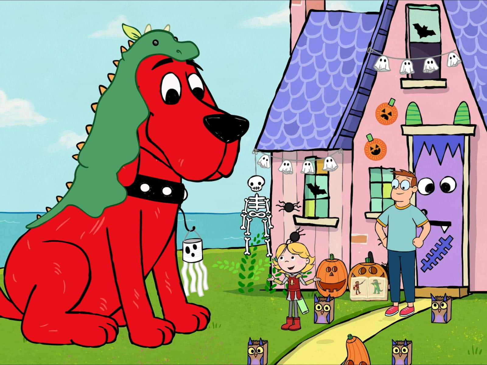 Clifford,der Große, Freundliche Rote Hund.