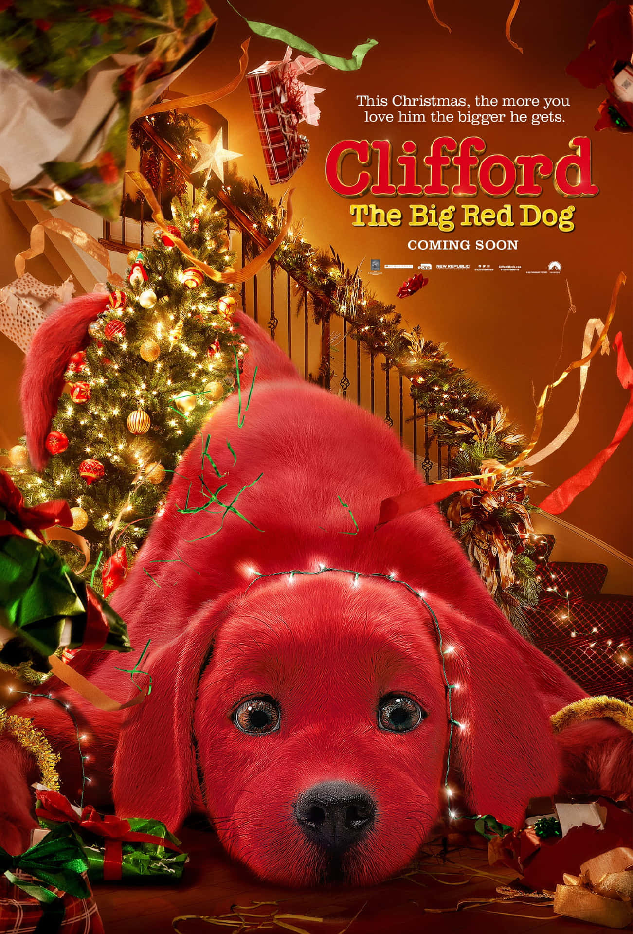 Clifford,el Gran Perro Rojo, Se Une Al Parque.