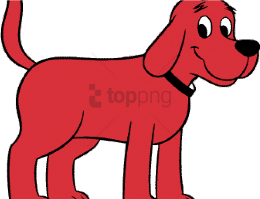 Clifford The Big Red Dog Cartoon PNG