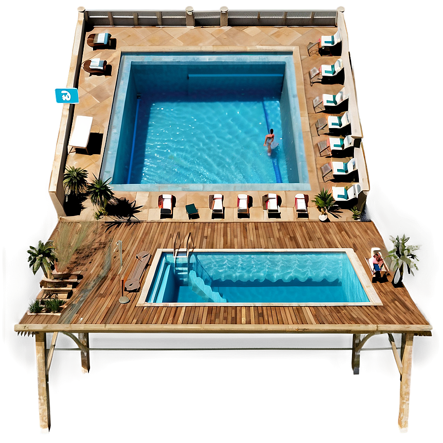 Cliffside Swimming Pool Png 06122024 PNG