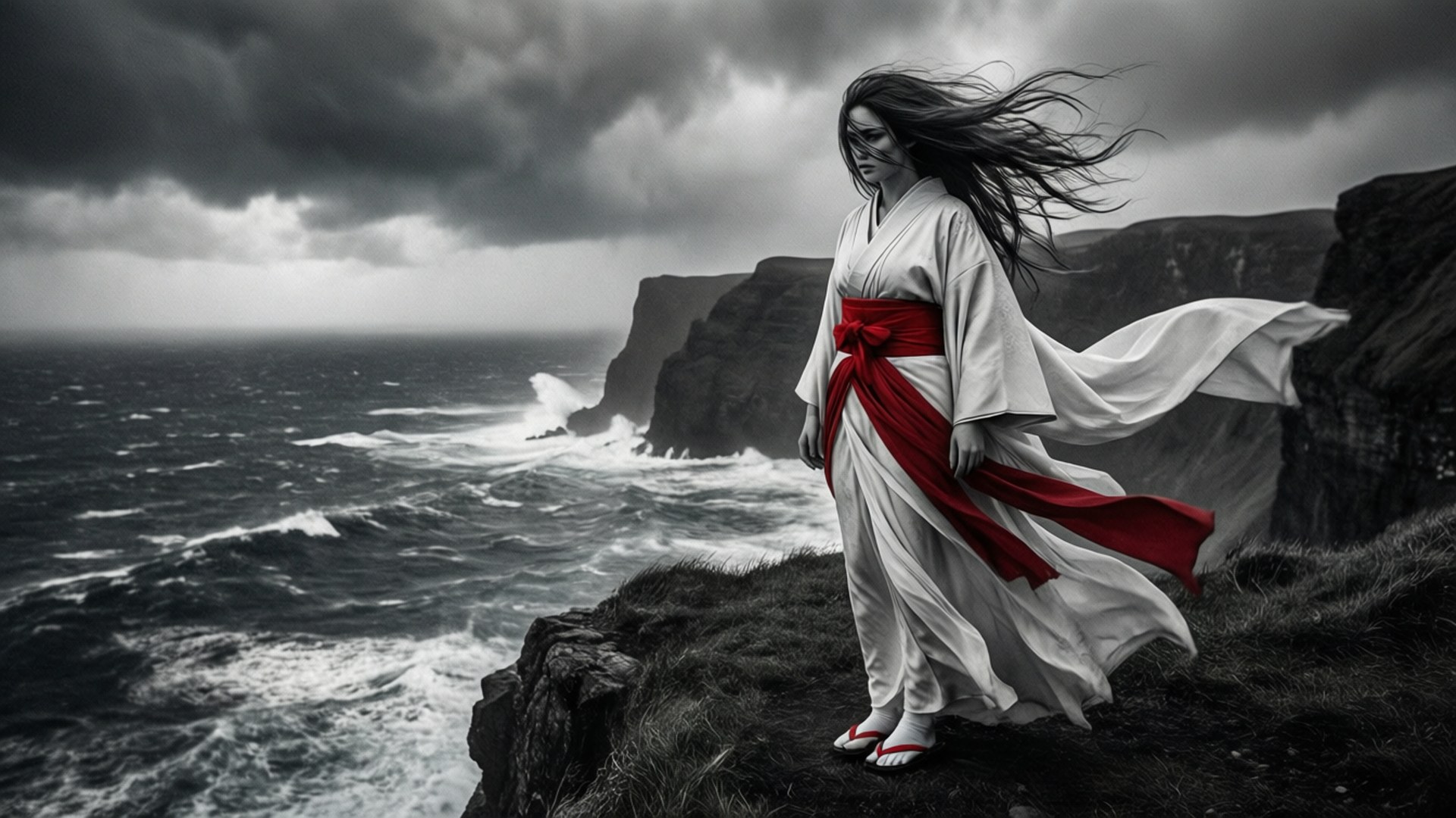 Cliffside Wraith Papéis de Parede