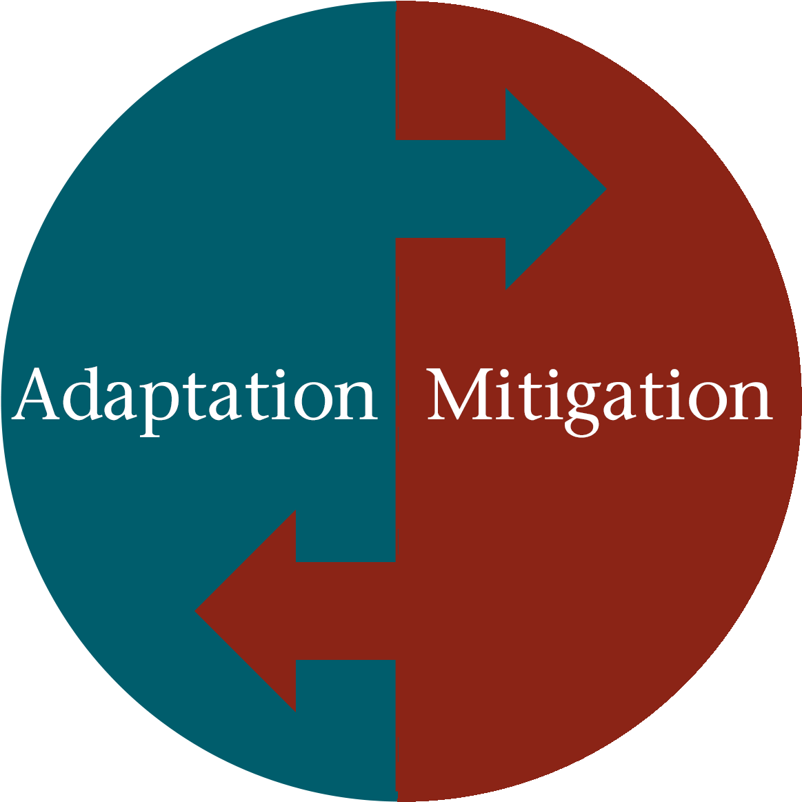 Download Climate Change Adaptation Mitigation Diagram | Wallpapers.com