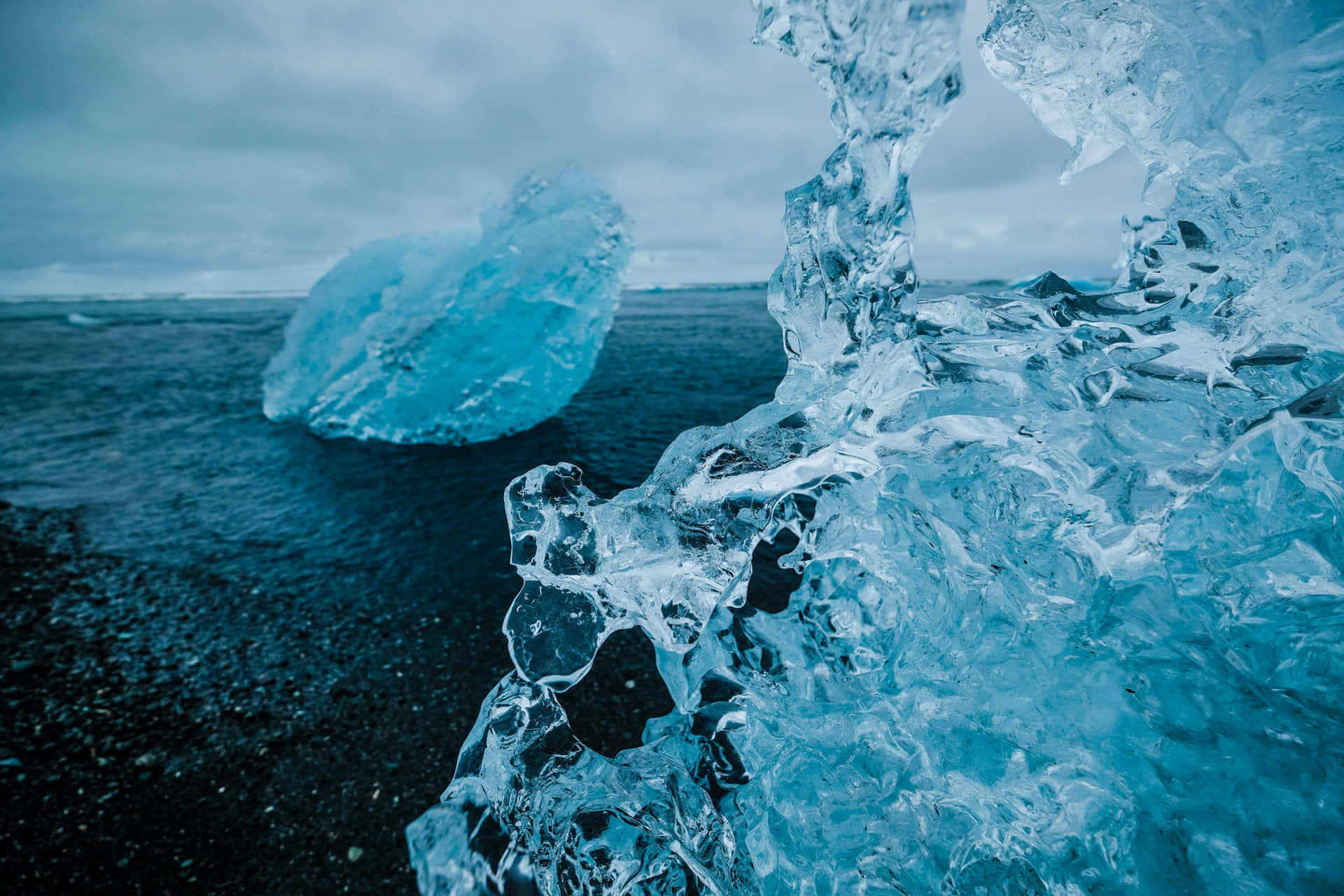 Eisbergklimawandel Bild