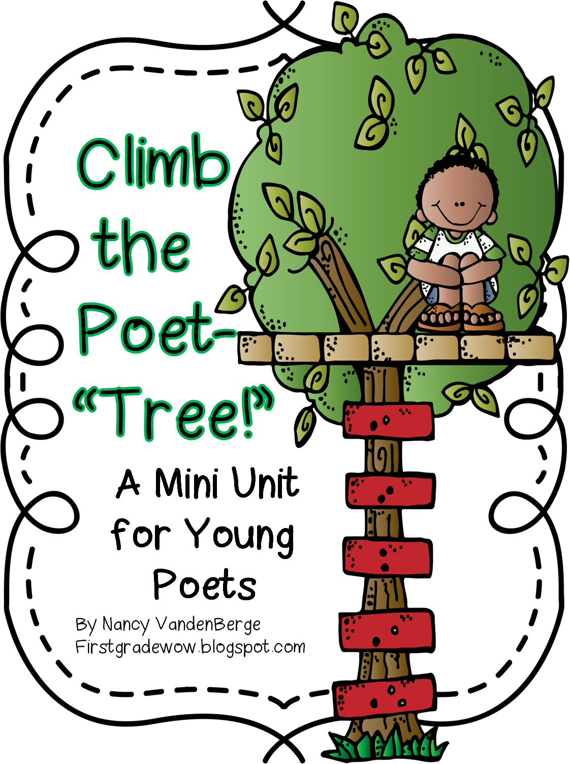 Climbthe Poet Tree Educational Cover PNG