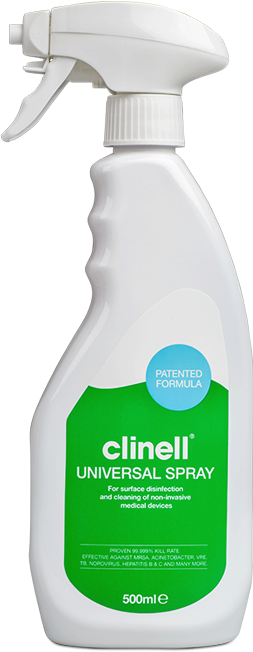 Clinell Universal Disinfectant Spray500ml PNG