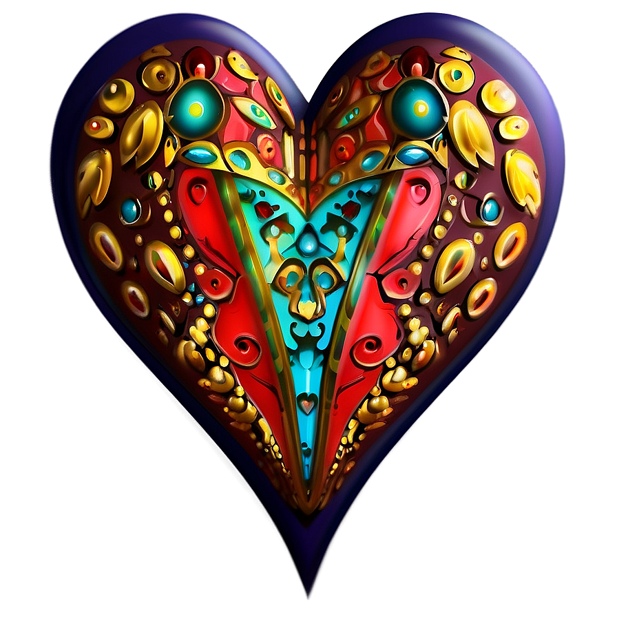 Clipart Heart B PNG