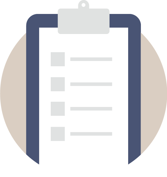 Clipboard Icon Flat Design PNG