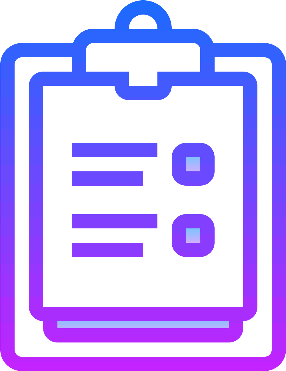 Clipboard Icon Vector PNG