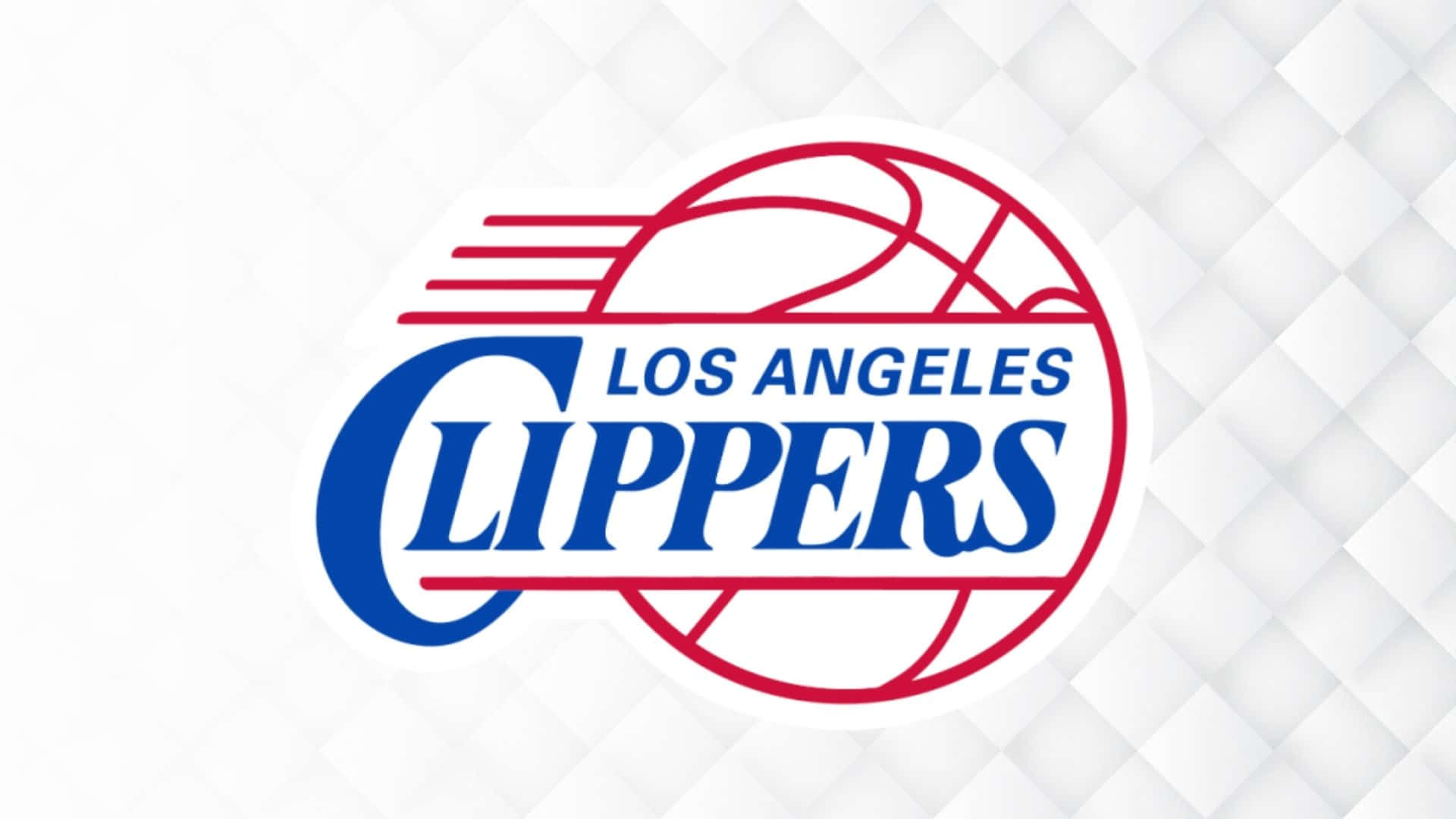 Ilos Angeles Clippers Scendono In Campo. Sfondo