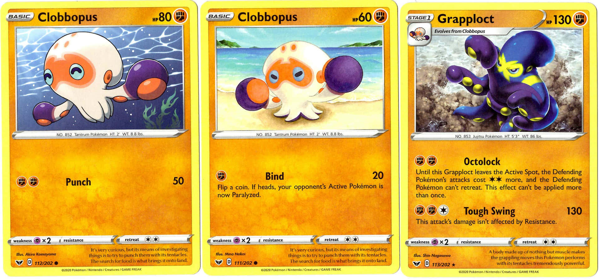 Clobbopus Pokemon Cards Wallpaper