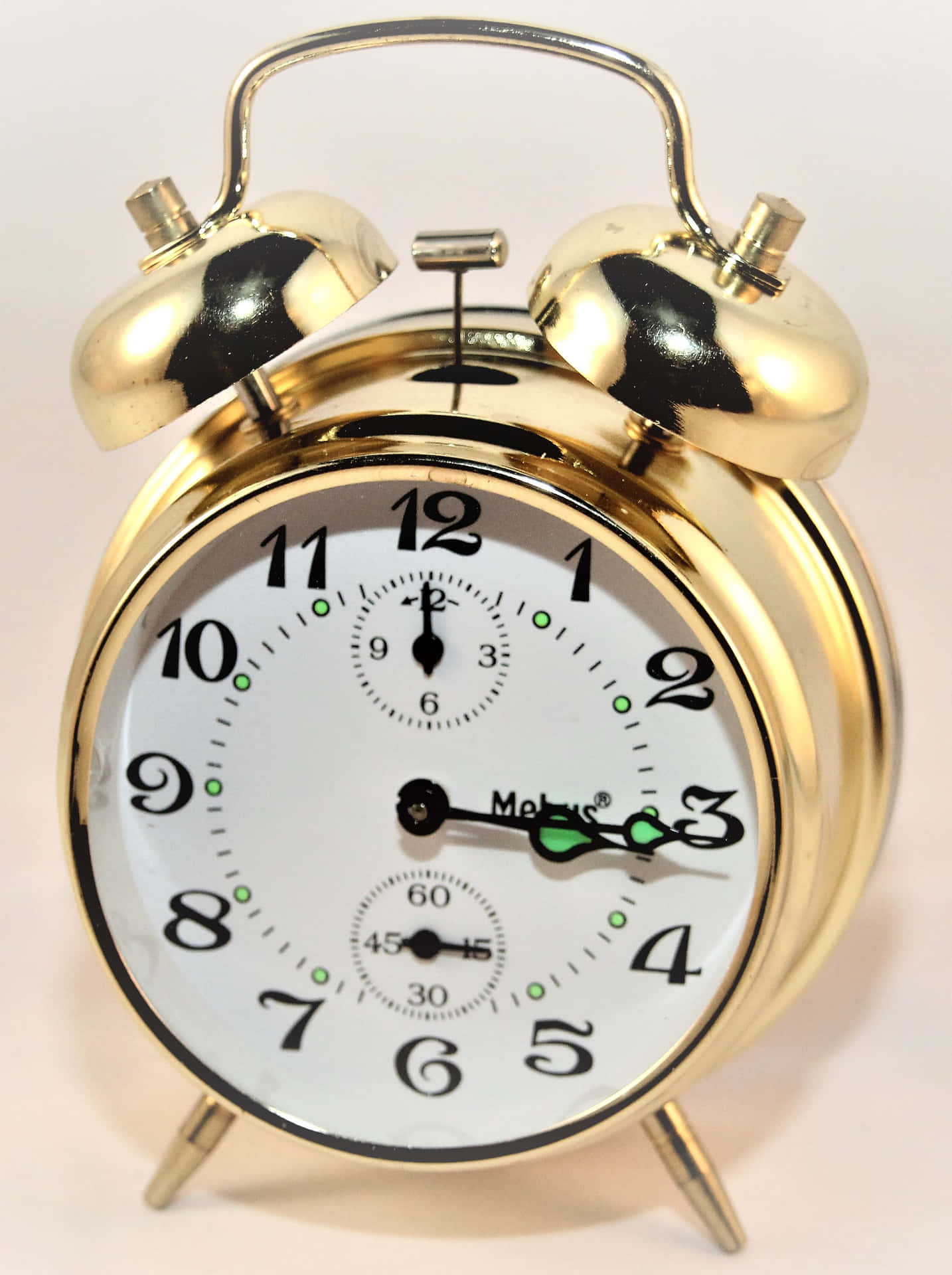 A Gold Alarm Clock