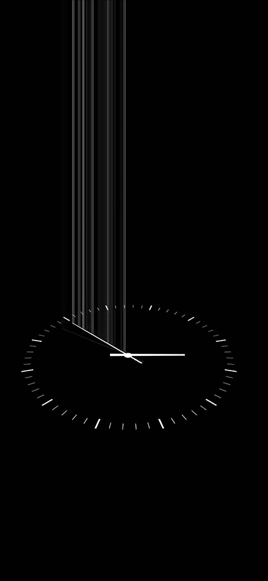 Relojredmi Note 9 Con Perforación De Cámara Fondo de pantalla