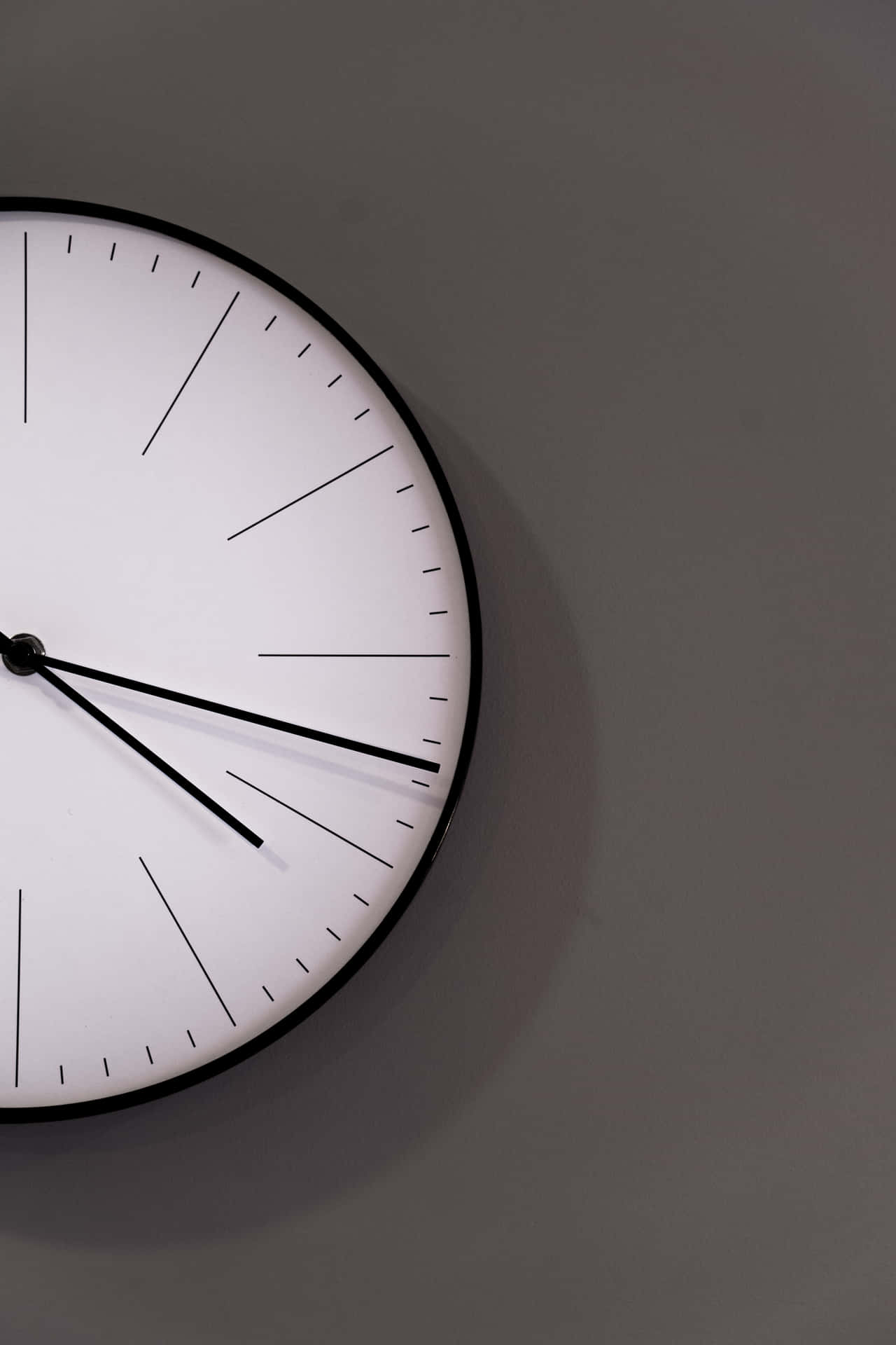 A clock amid an antique aesthetic
