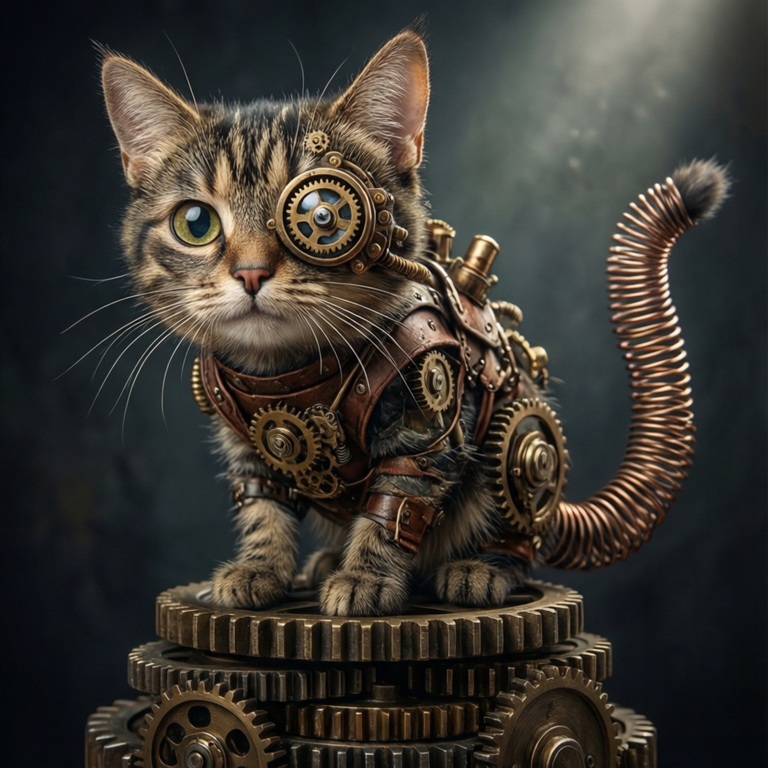 Clockwork Cat Sfondi
