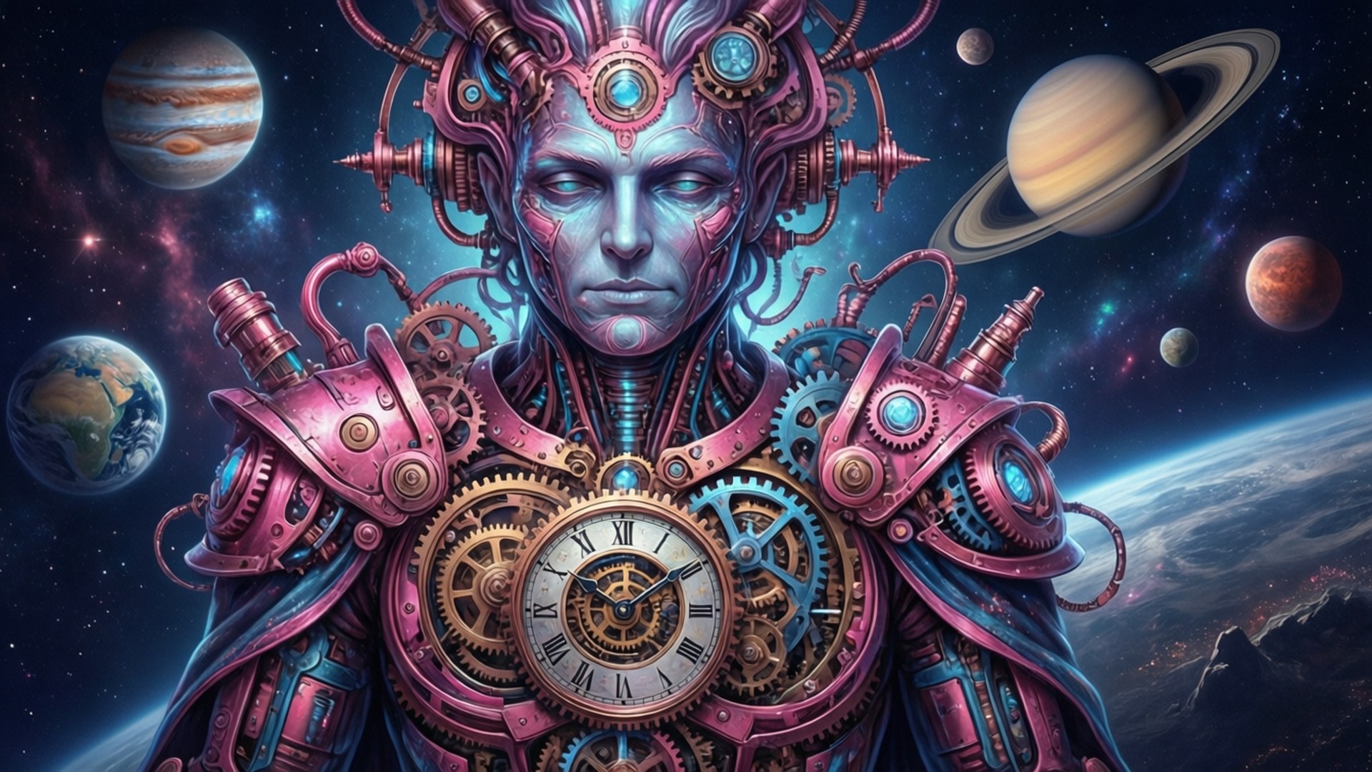 Clockwork Celestial Taustakuvat