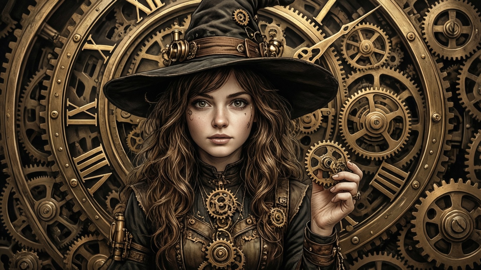 Clockwork Mage Wallpaper