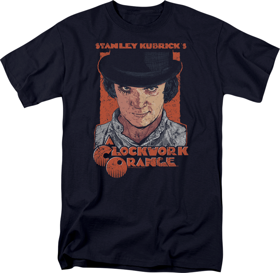 Clockwork Orange Movie Shirt PNG