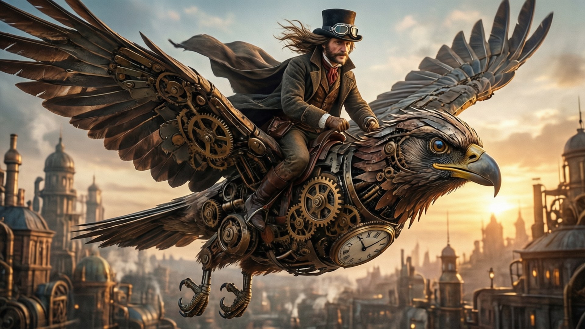 Clockwork Soar Fonds d'écran