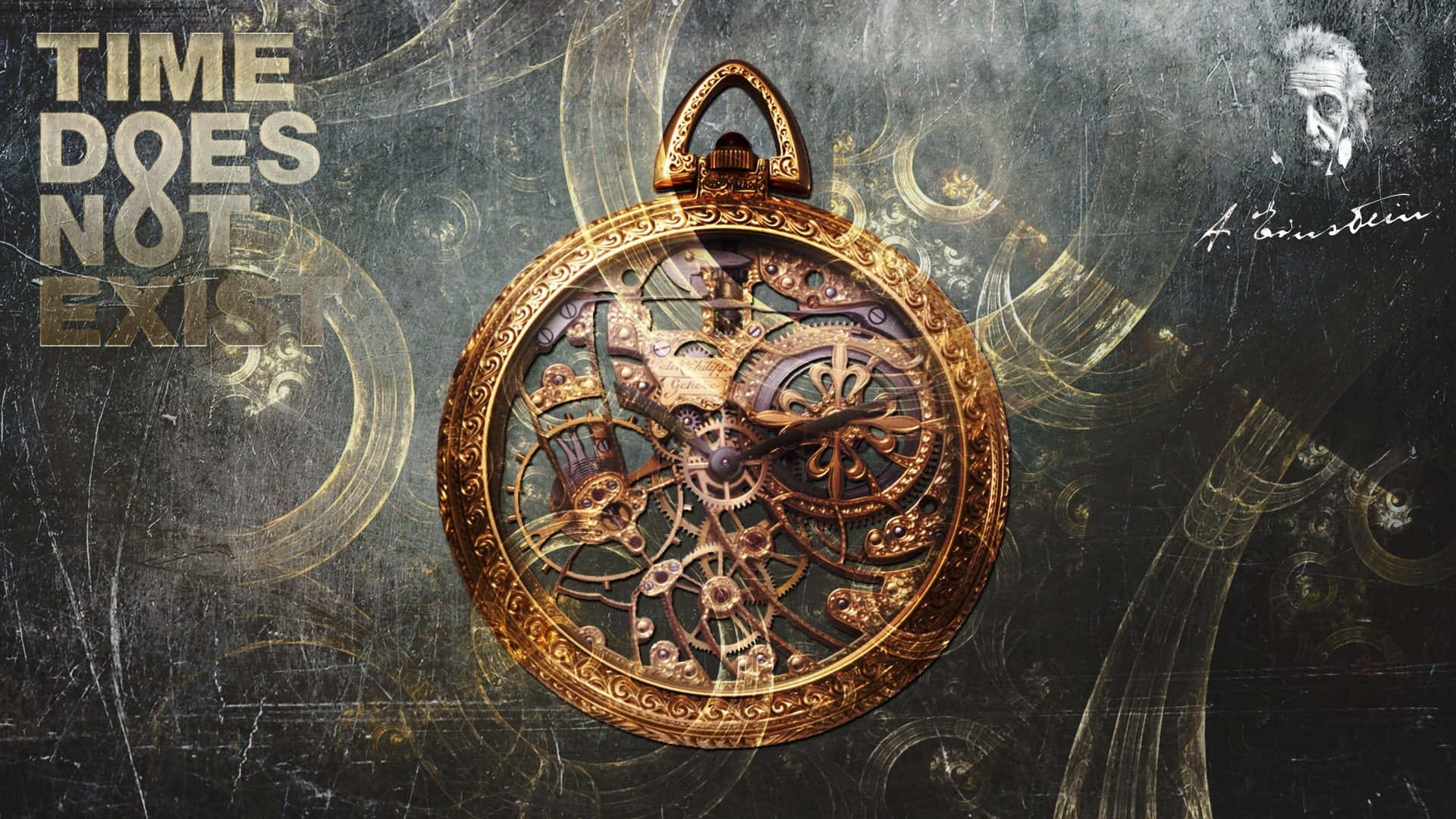 Clockwork Time Clock Wallpaper