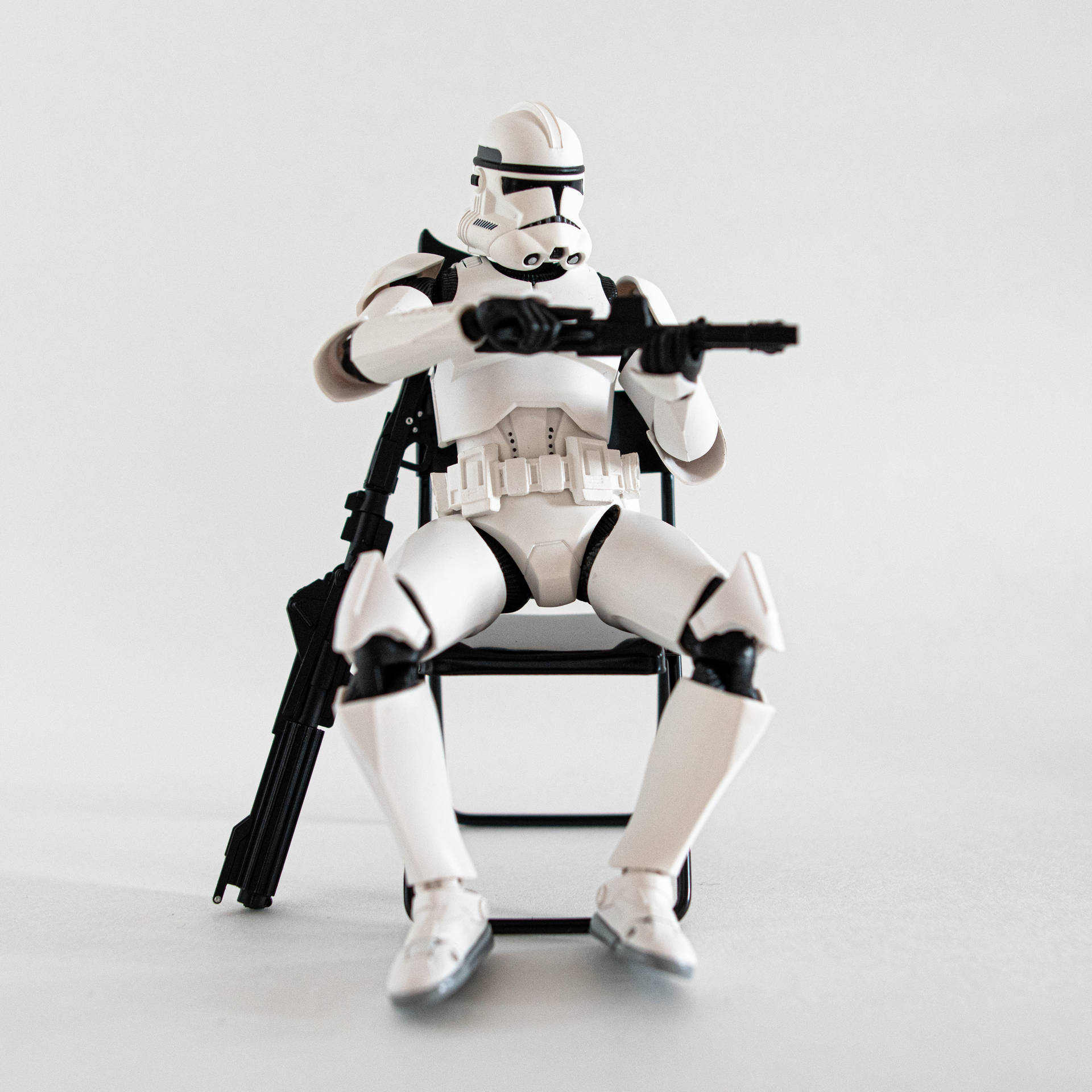 Clone Trooper Action Figure Wallpaper