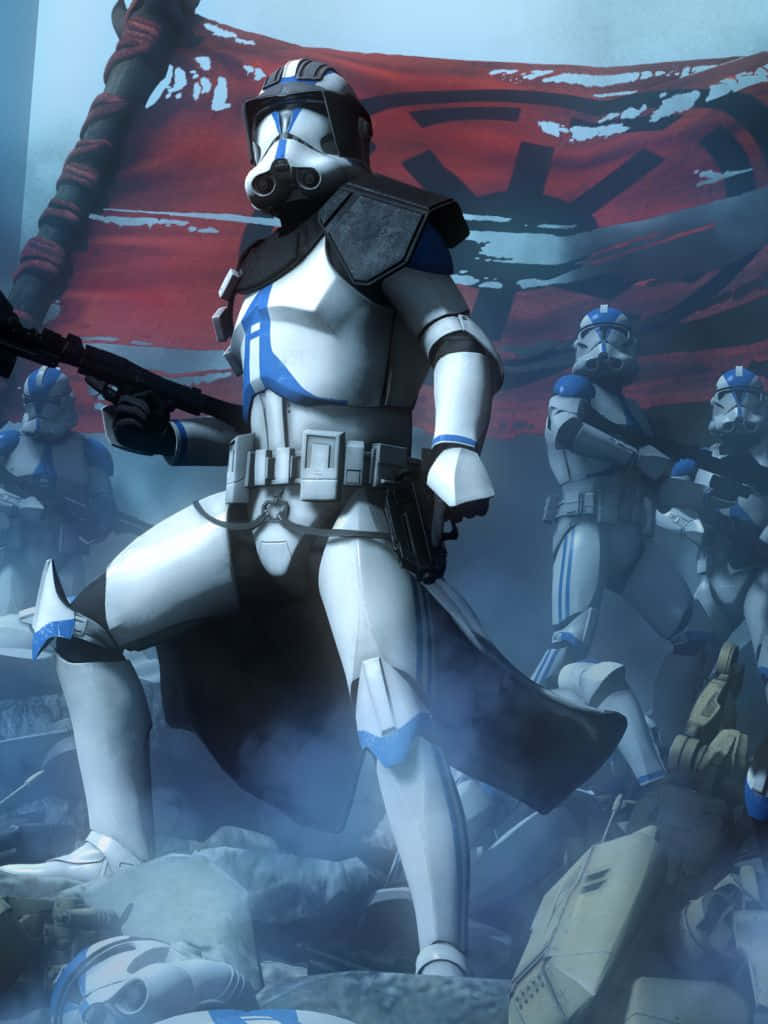 Clone Wars Flag Picture