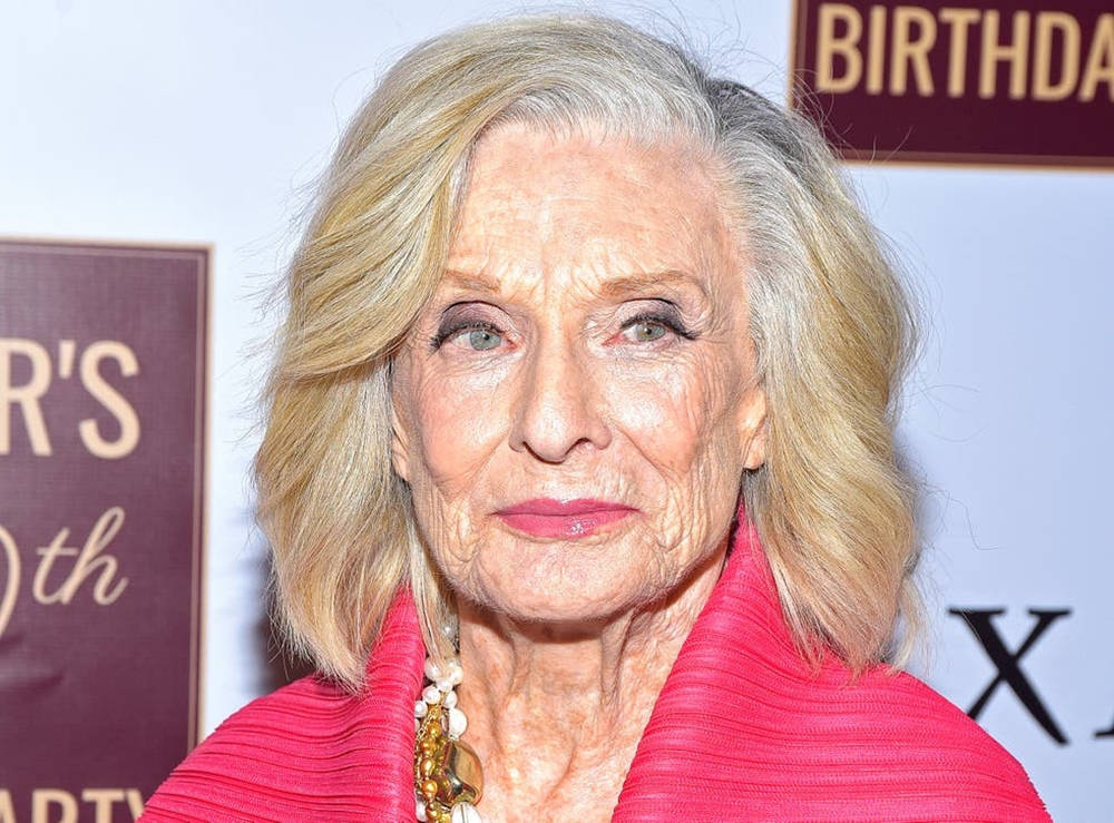 Cloris Leachman Ed Asner's 90th Birthday Background