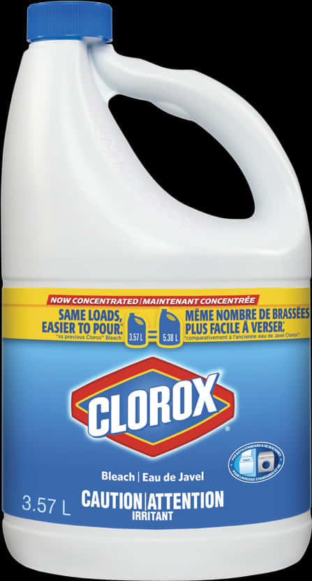 Clorox Bleach Container3.57 L PNG