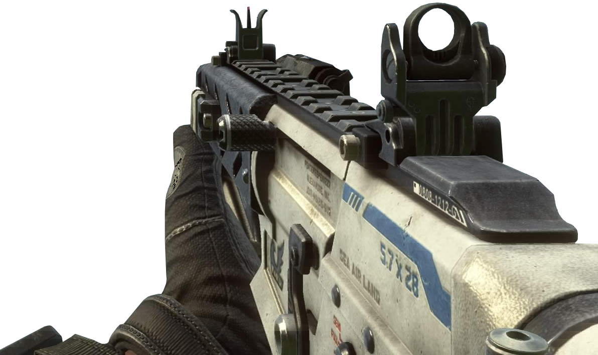 Close Up Assault Rifle PNG