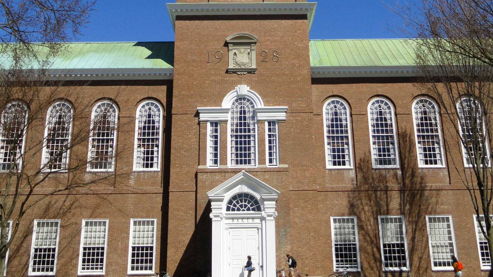 Bibliotecabaker-berry De Dartmouth College En Primer Plano. Fondo de pantalla
