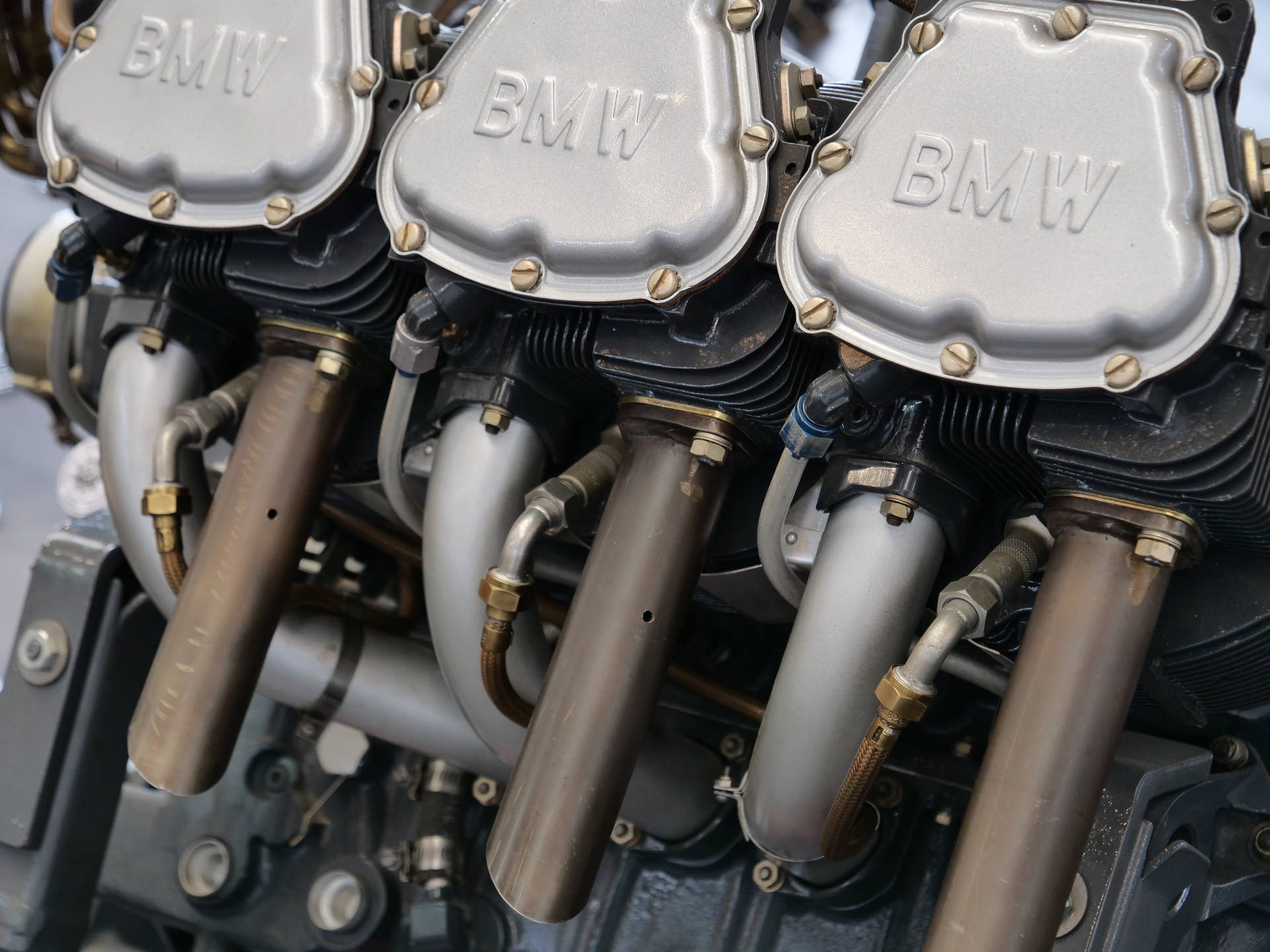Close up of BMW Vehicle Engine Wallpaper