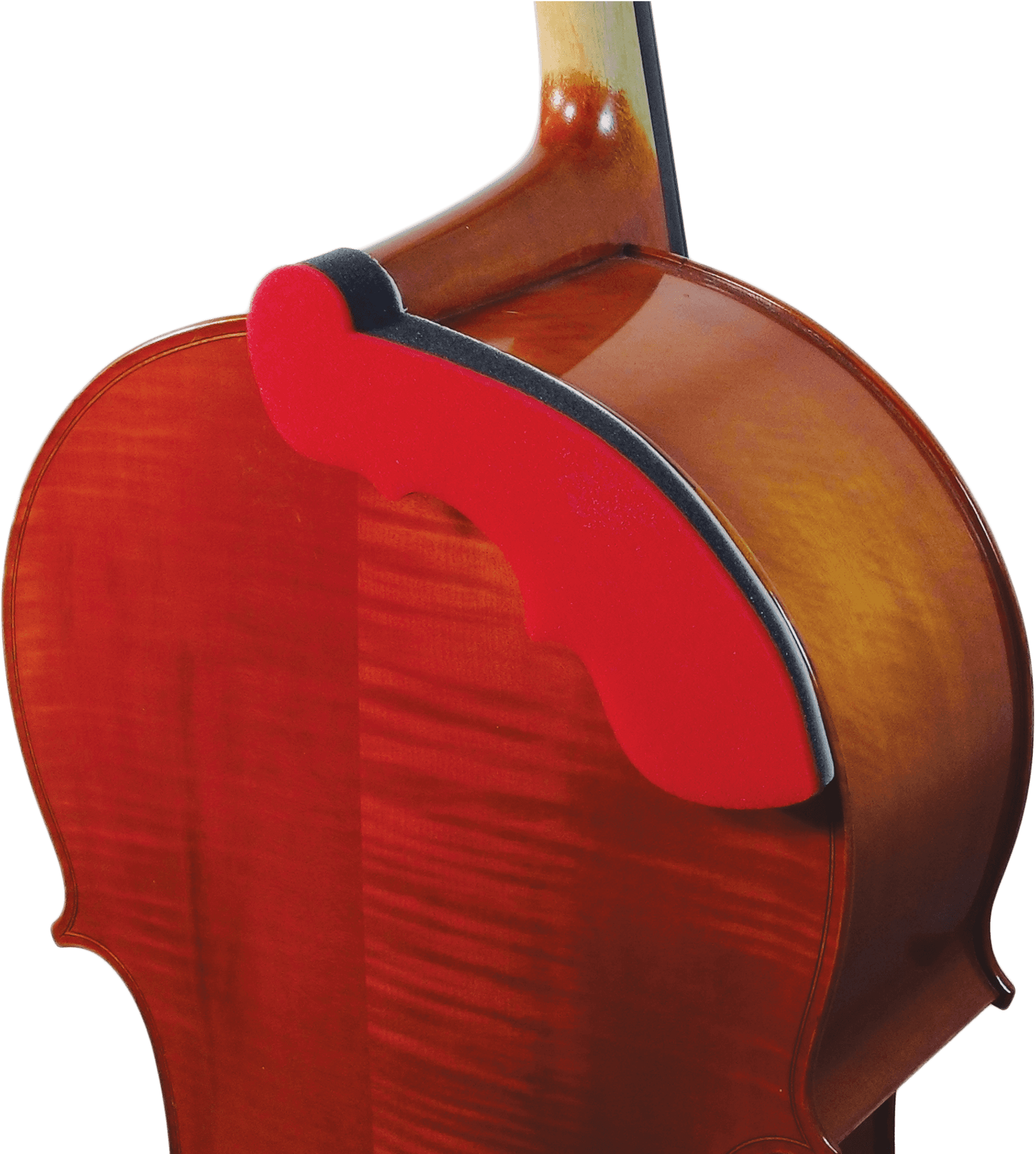 Download Close Up Cello With Mute Attached.png | Wallpapers.com