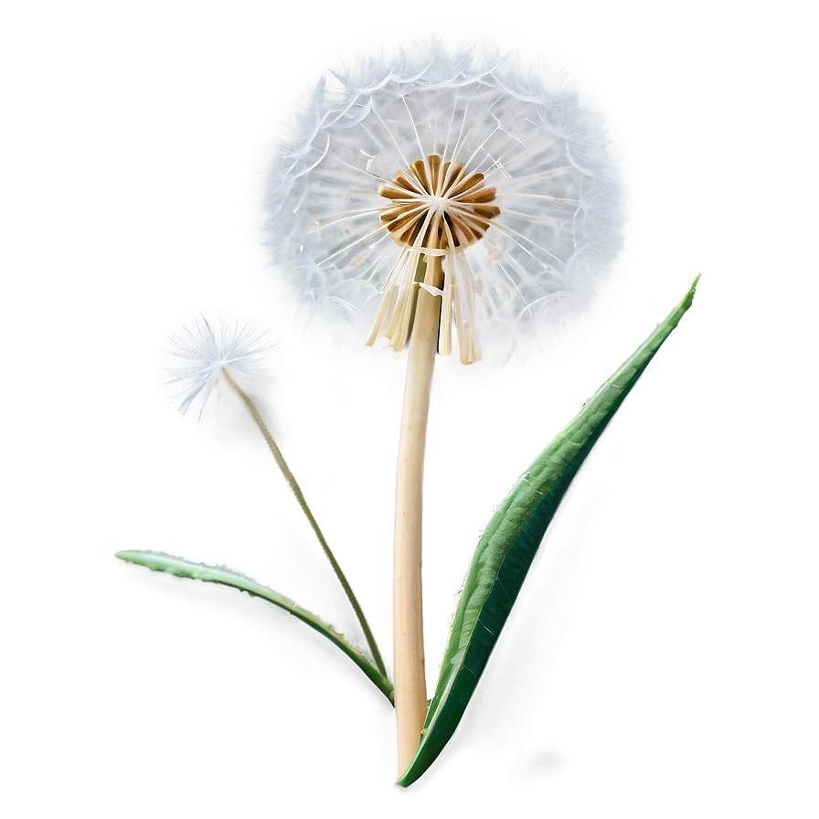 Close-up Dandelion Fluff Png Alg33 PNG