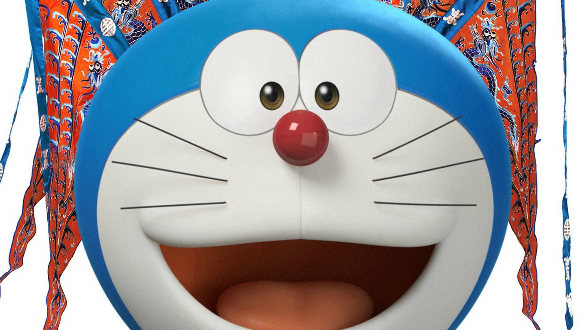 Close-up Doraemon 3d Wallpaper