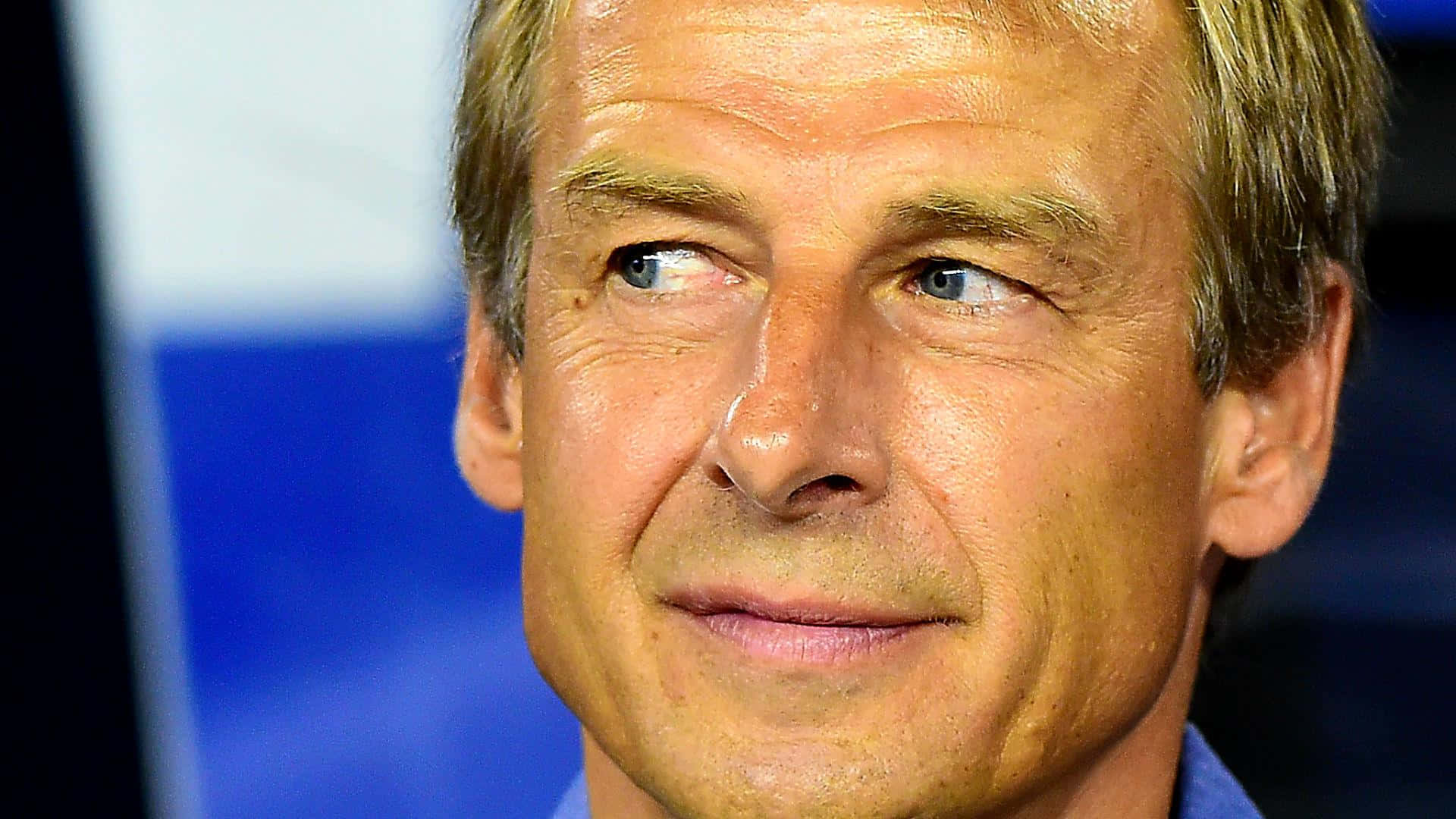 Primopiano Del Viso Di Jurgen Klinsmann Sfondo