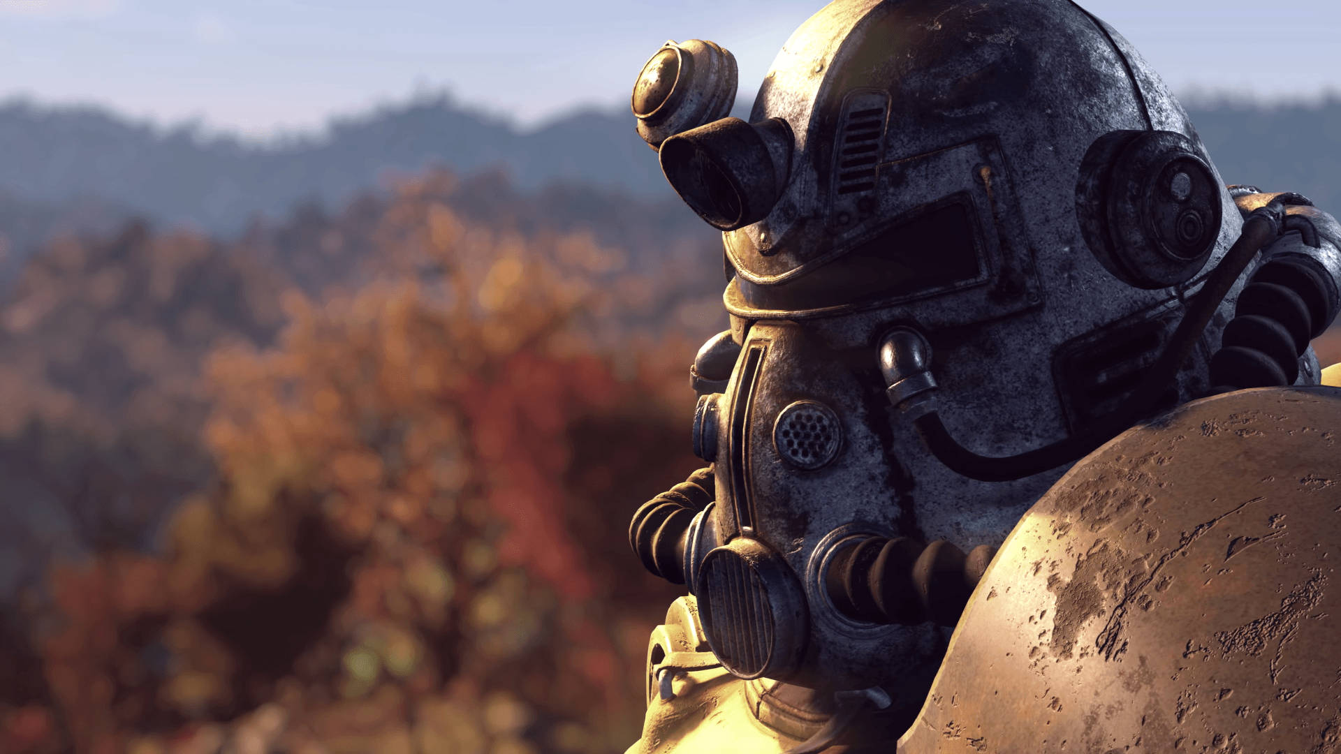 Close-up Fallout 76 Power Armor