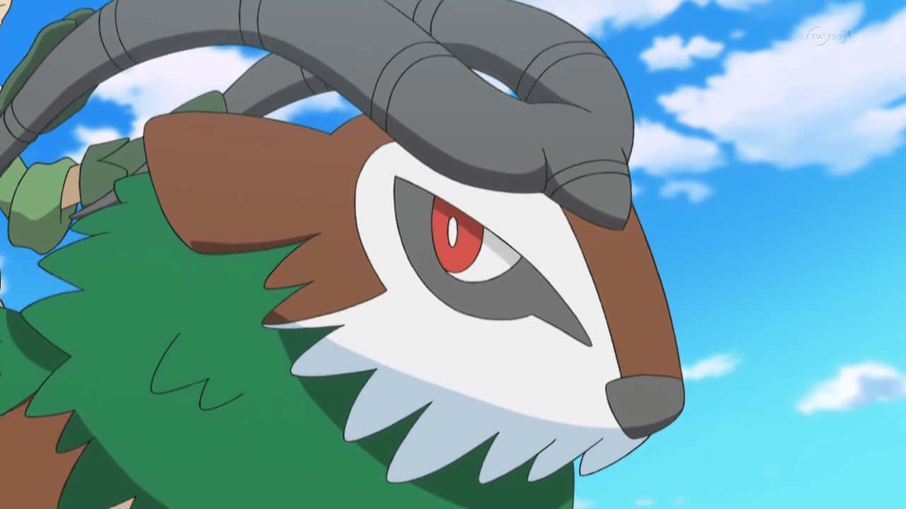 "Close-up Shot of Gogoat in Action" Wallpaper