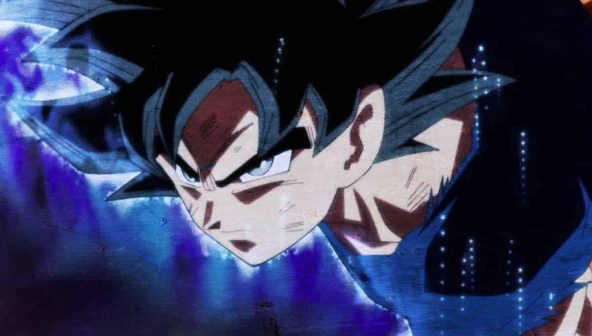 Close-up Goku Ultra Instinct