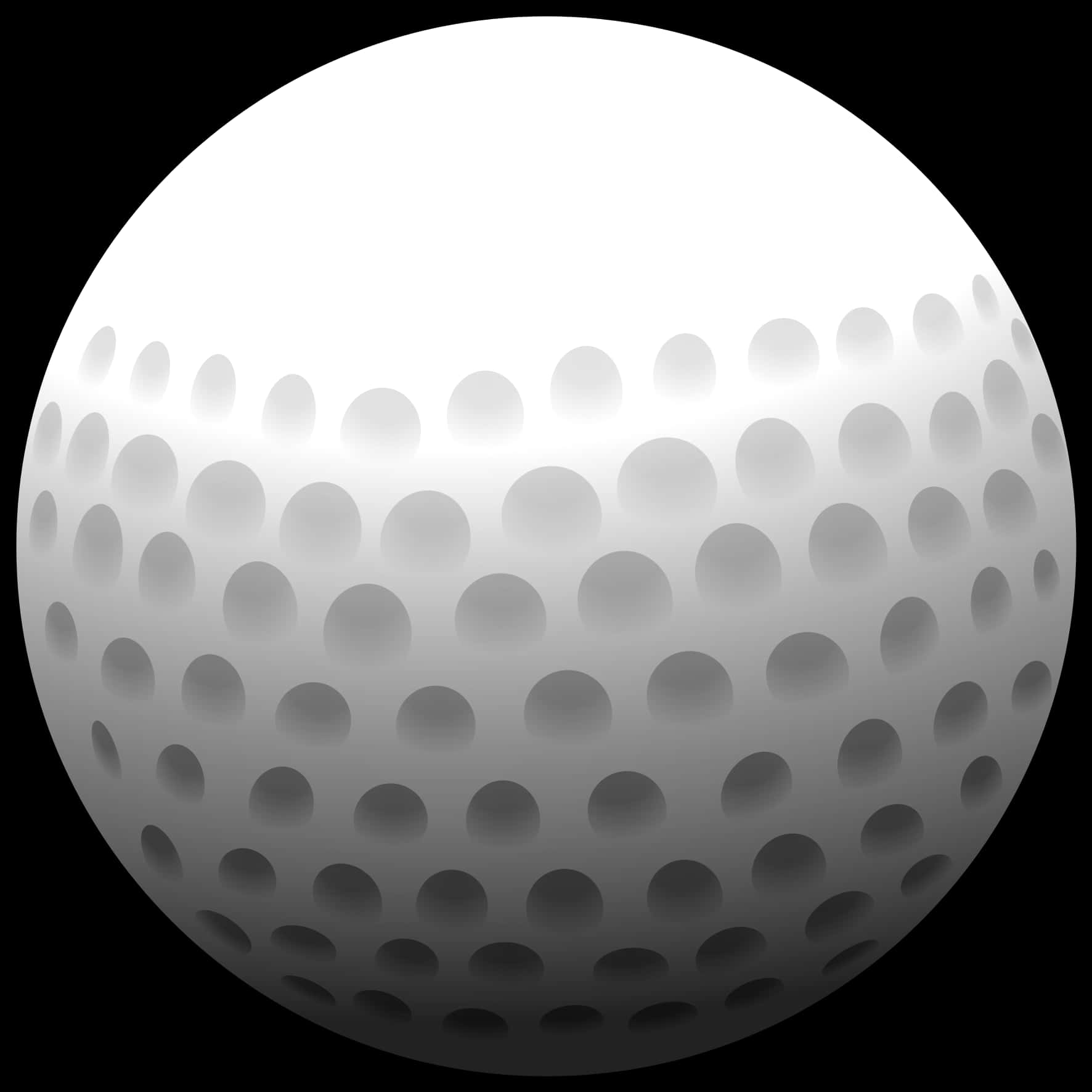 Close Up Golf Ball Dimples PNG