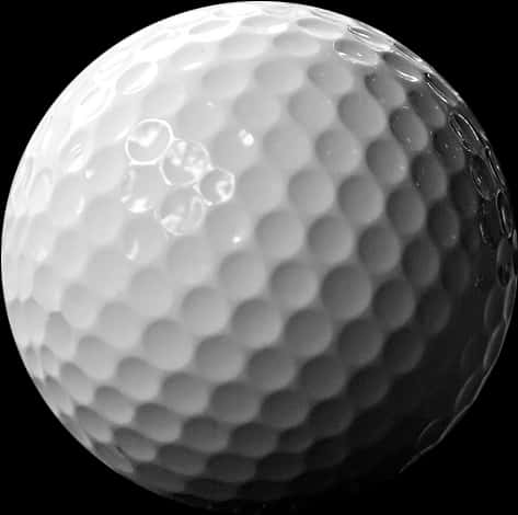 Close Up Golf Ball Dimples Texture PNG