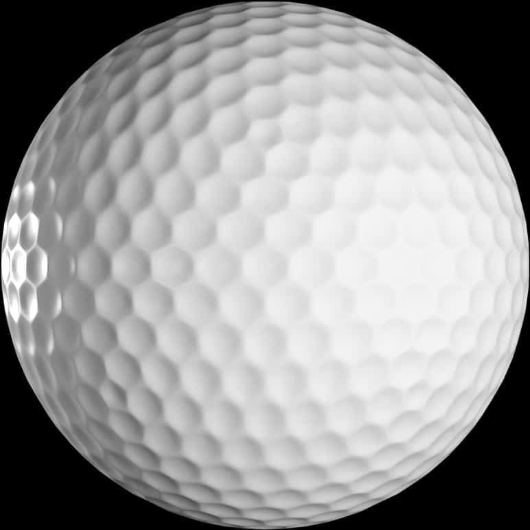 Close Up Golf Ball Texture PNG