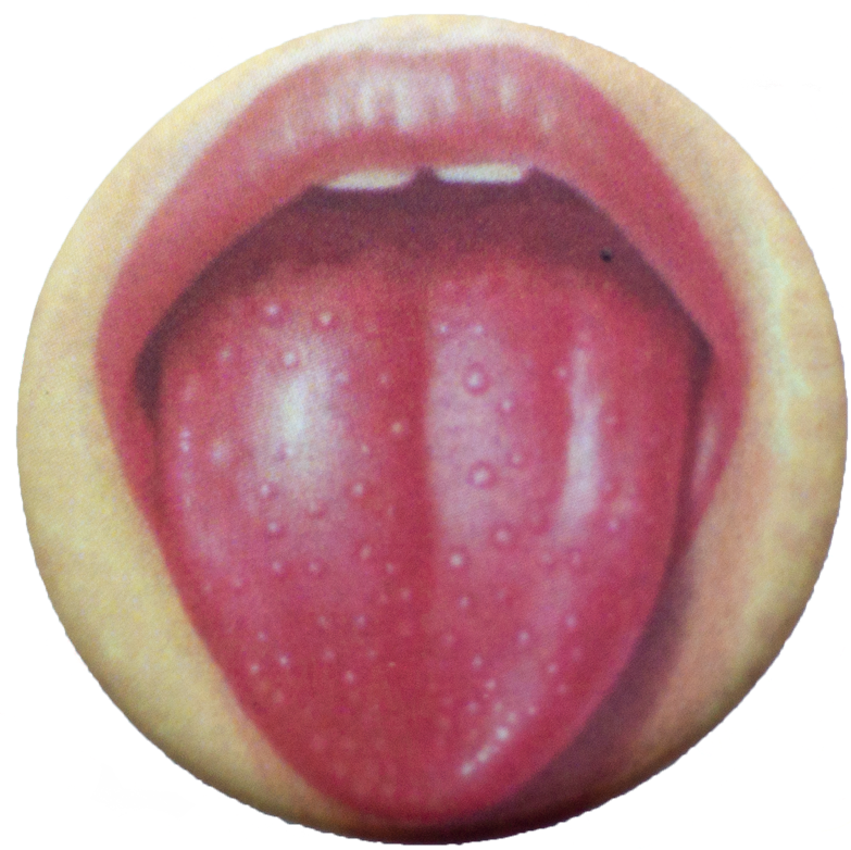 Close Up Human Tongue Texture PNG