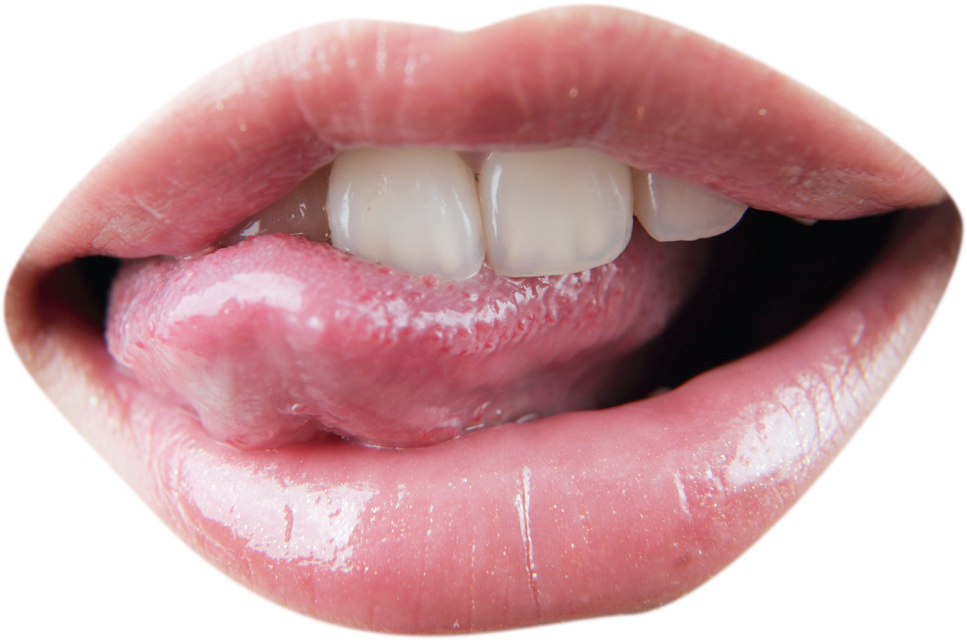 Close Up Human Tongueand Lips PNG