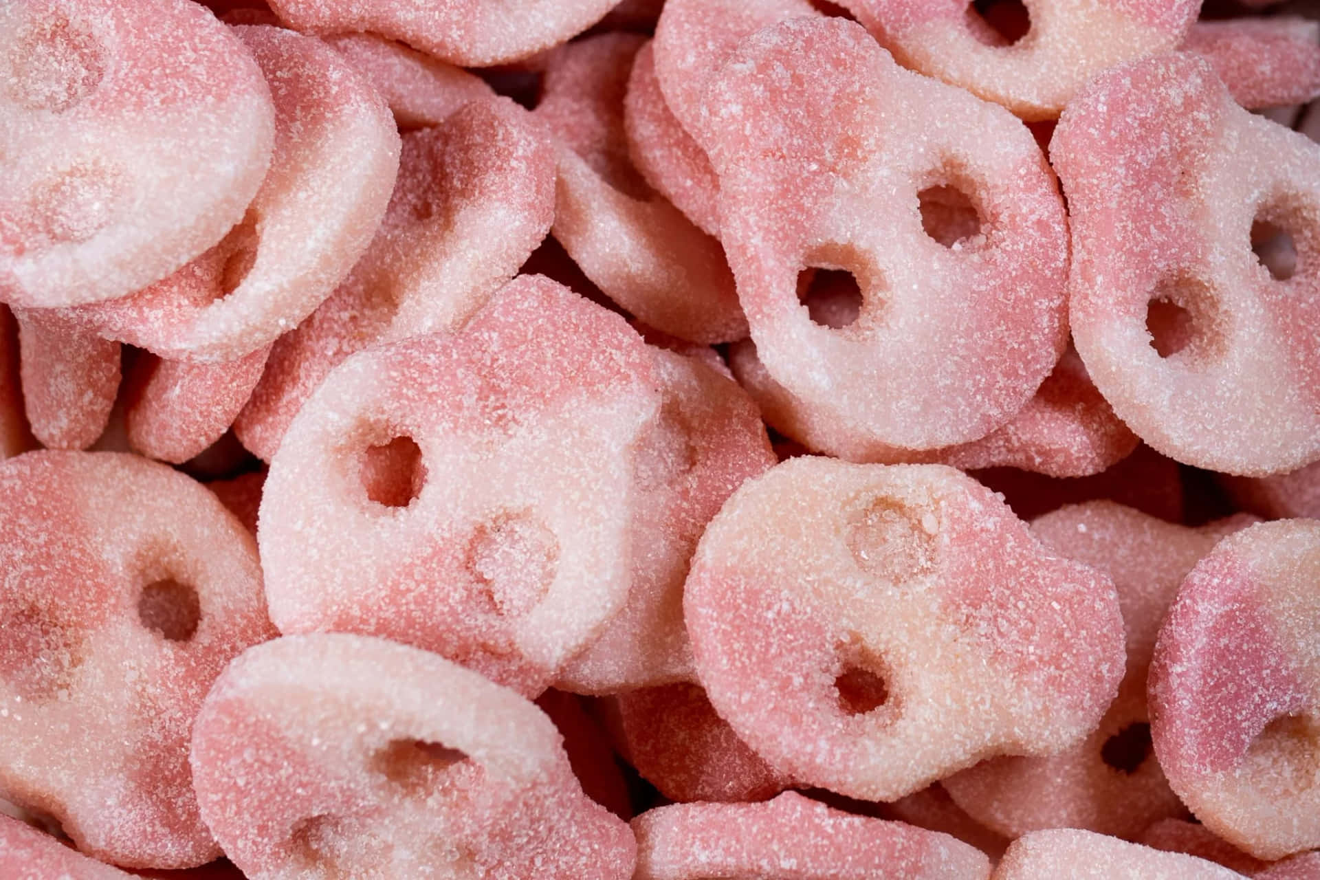 Close-up Image Of Pink Candy Wallpaper