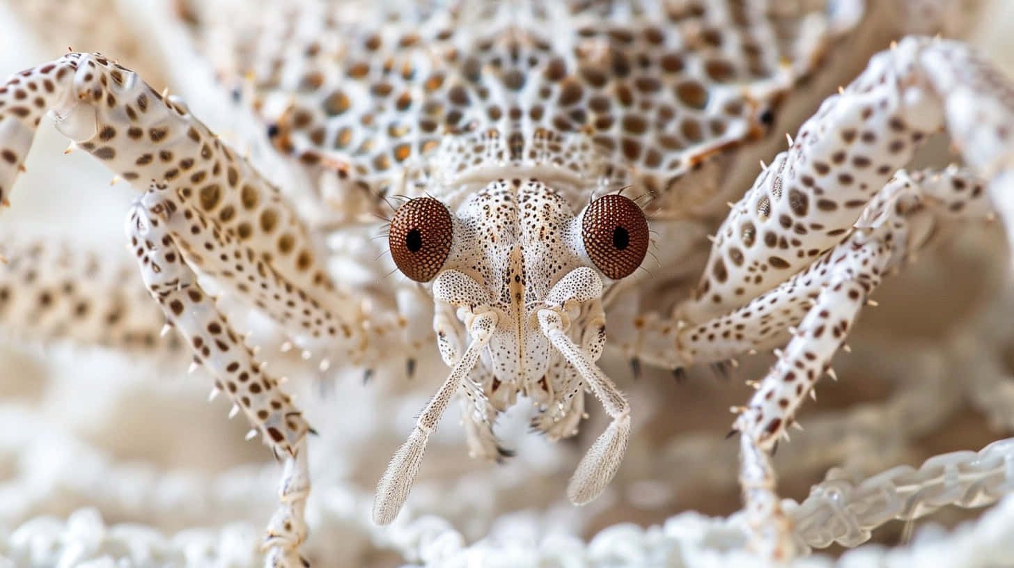 Close Up Lace Bug Wallpaper