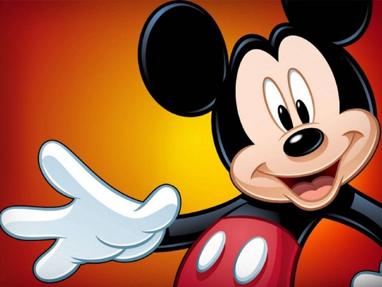 Close Up Mickey Mouse Hd