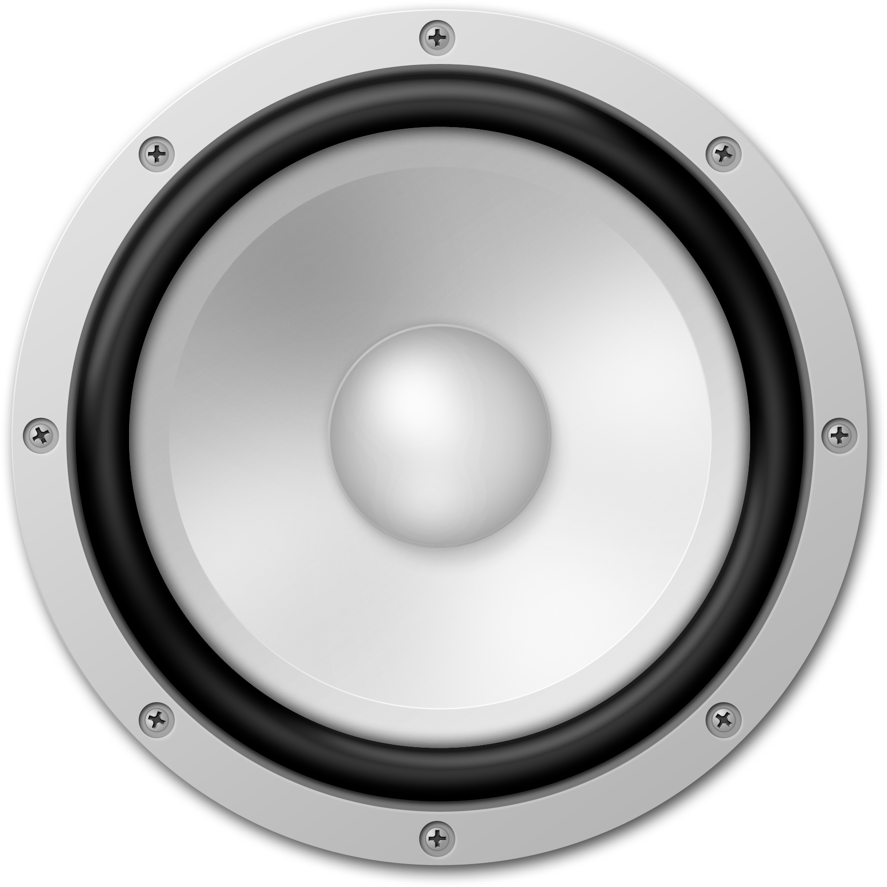 Close Up Modern Loudspeaker Design PNG