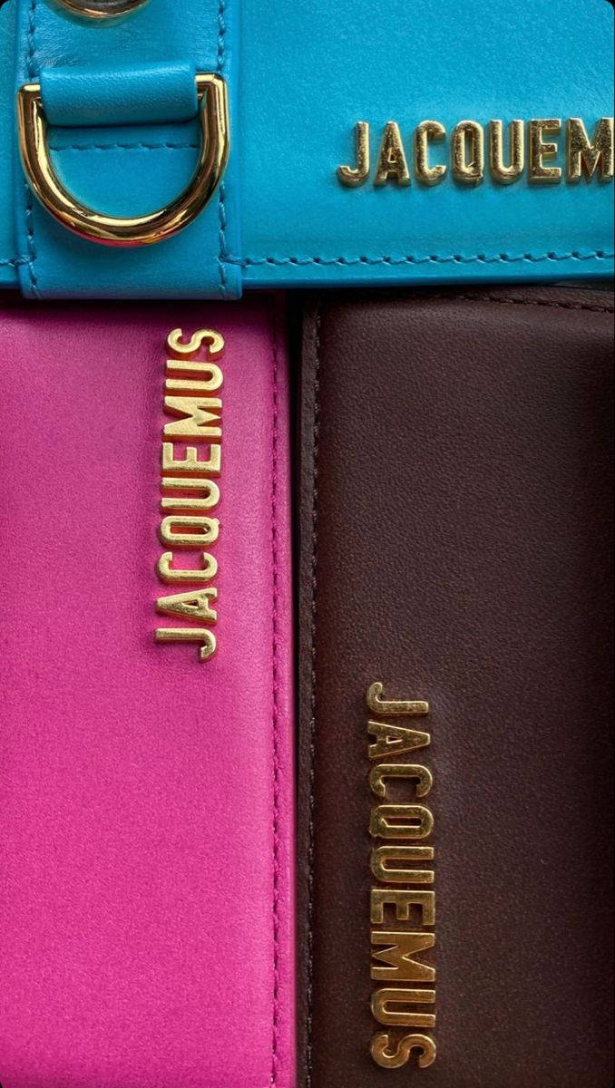 Close-Up Multicolored Jacquemus Bags Wallpaper