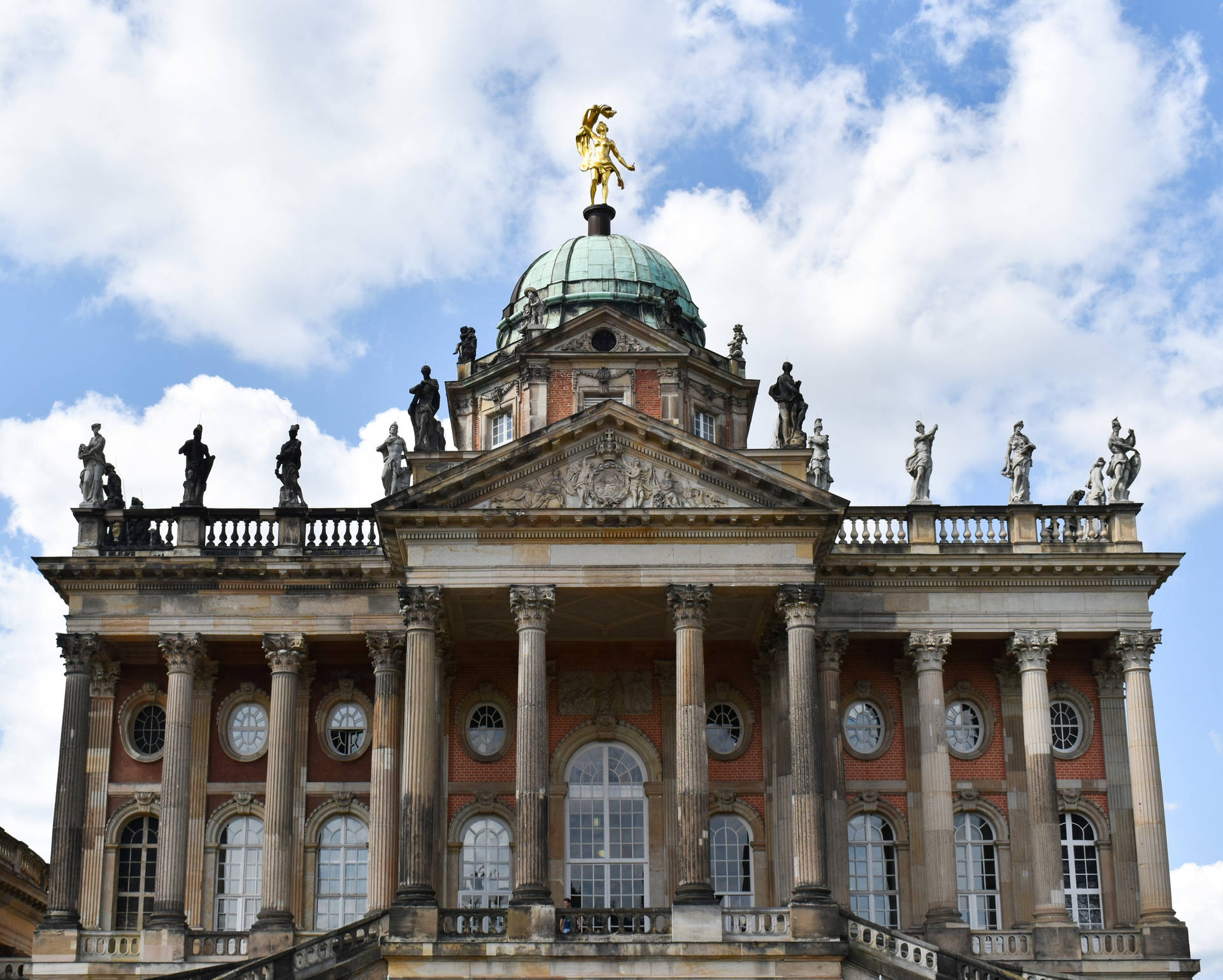 Close-up New Palace Building Potsdam Picture